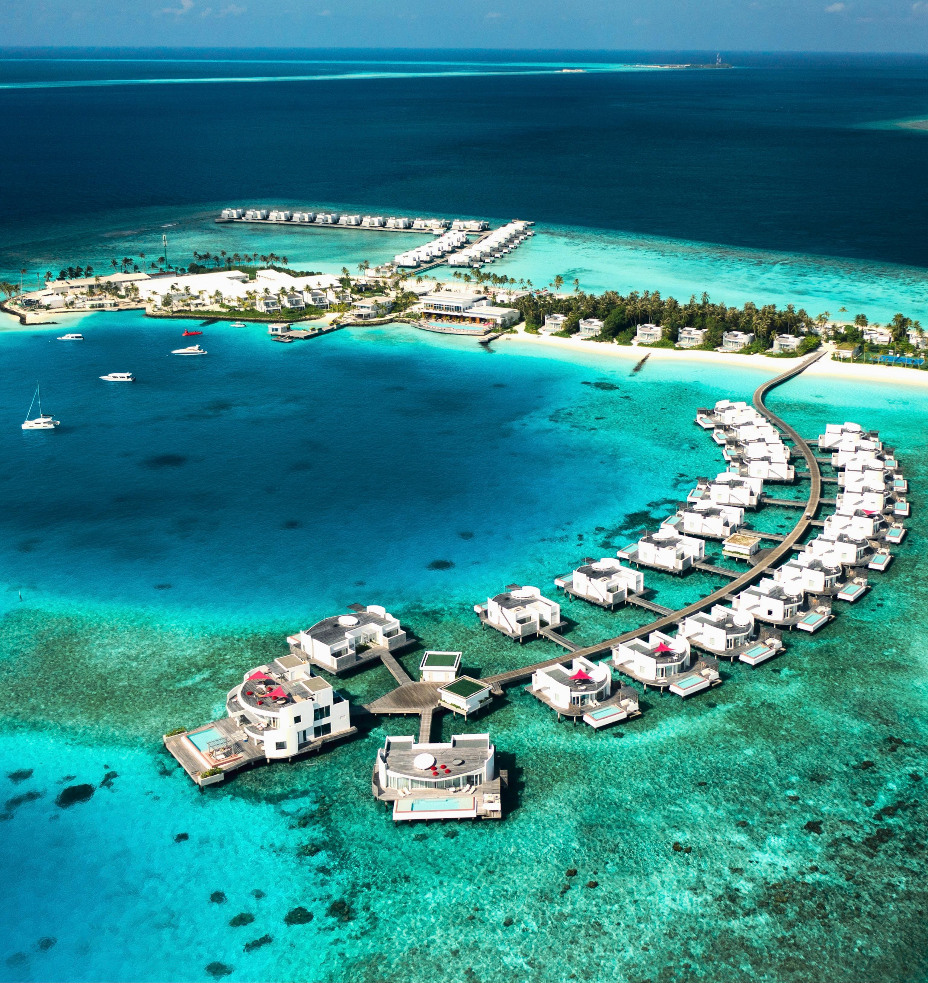 Beachfront bungalows